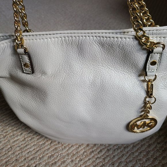 **SOLD** LIKE NEW "MICHAEL KORS" LEATHER TOTE BAG - Picture 8 of 8